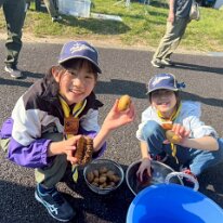 LINE_ALBUM_2025.426.27友団合同くまキャンプ、合同隊集会_250503_14